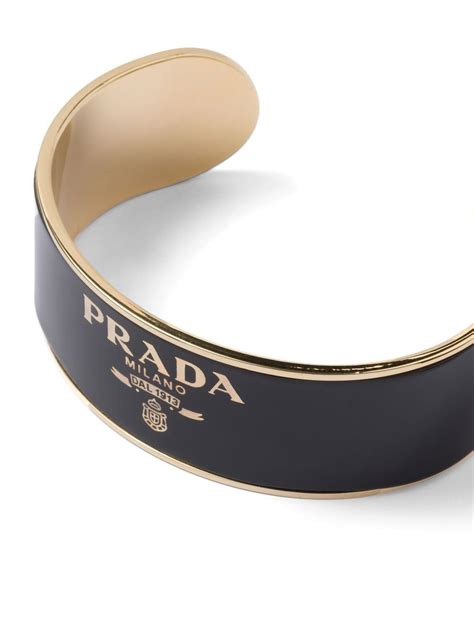 prada logo bracelet